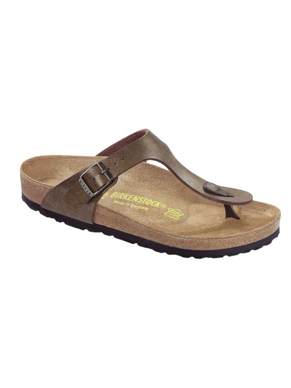 Birkenstock Women's Gizeh Birko-Flor Sandal - Gooden Brown - Size 38
